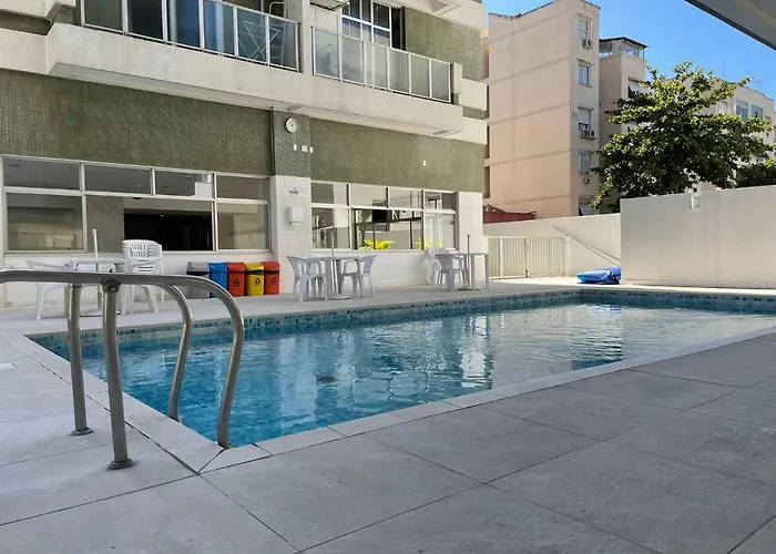 Precioso Apartamento Con Terraza, Piscina Y Parking Rio de Janeiro